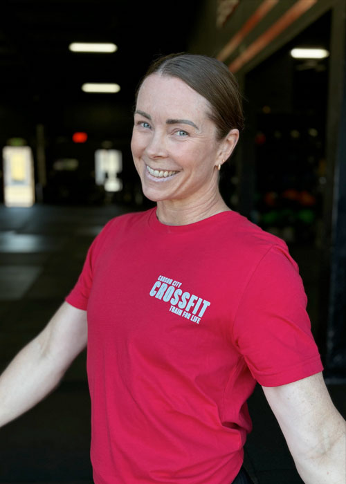 Kelly trainer of CrossFit in Carson City